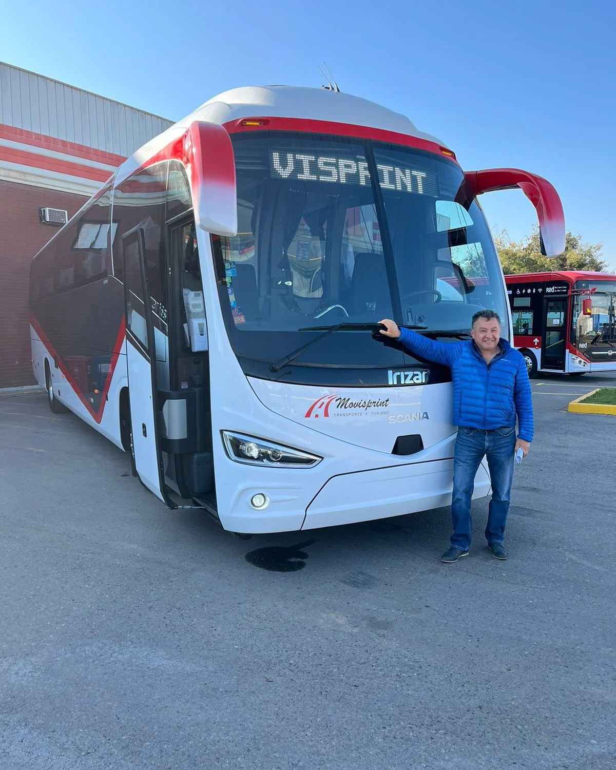 Dueño de MoviSprint con nuevo bus